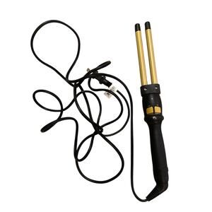 Jilbere Professional Ceramic Curling Wand Double Barrel 1/2" Wands JBP2282